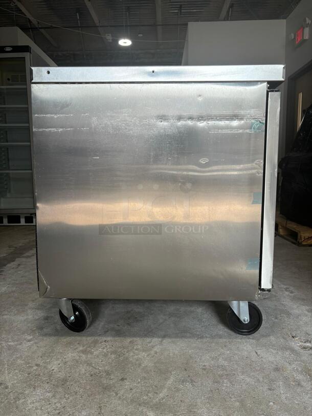 Brand New Scratch & Dent Dukers DUC72R 3-Door Undercounter Commercial Refridgerator in Stainless Steel
 - Image 3 of 6