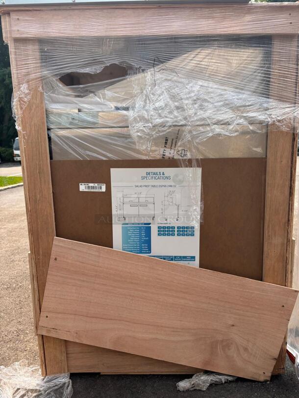In the Box Brand New Scratch & Dent Dukers Commercial Food Prep Table with Optional Mega Top
 - Image 2 of 5