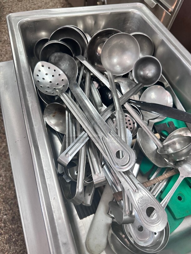 One Lot! Misc Stainless Steel kitchen Ware NSF  - Image 2 of 3