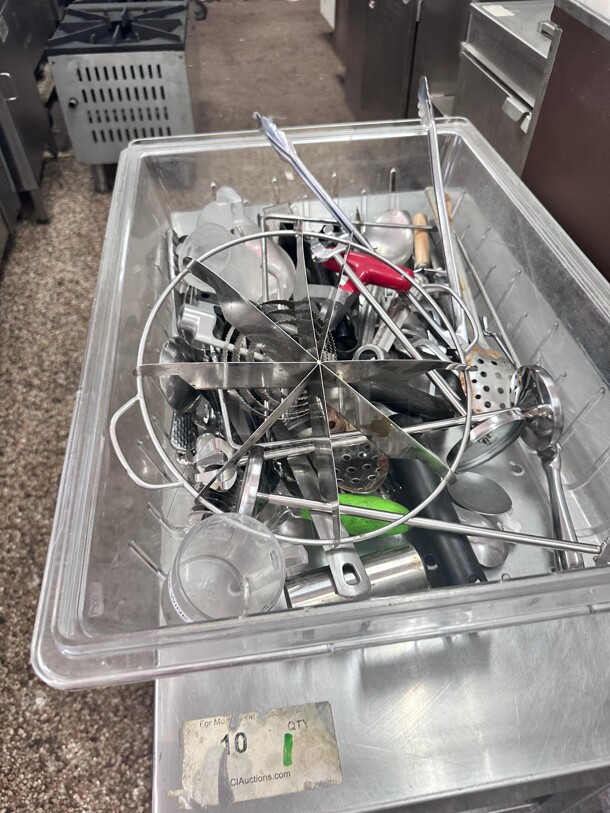 One Lot! Misc Stainless Steel kitchen Ware NSF  - Image 6 of 6