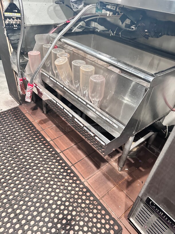 Advance Tabco PRI-19-36 Prestige Series Stainless Steel Underbar Ice Bin - Image 5 of 5