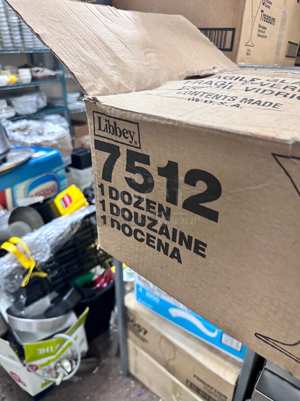 New In Bax Libbey 7512 8 oz Vina Traditional Martini Glass - Image 2 of 5