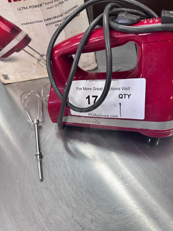 Working Kitchen Aid Stainless Steel Turbo Beater  - Image 4 of 4