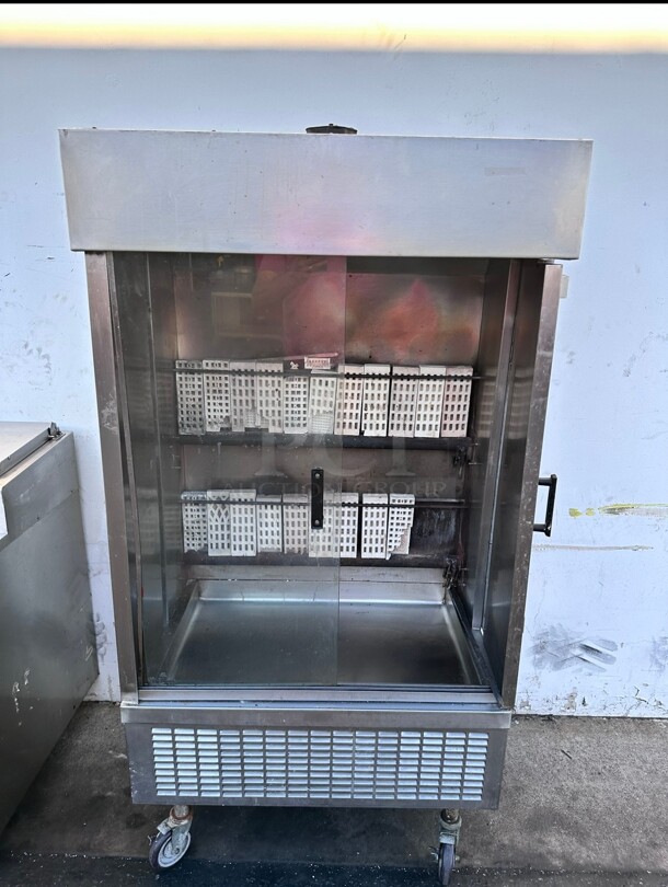 Working! American Range ACB-5 Culinary Series 5 Spit Chicken Rotisserie Broiler/Oven Gas NSF Tested and Working! - Image 3 of 7