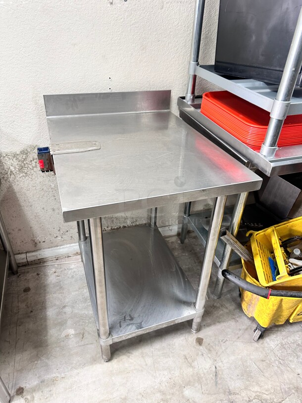 Stainless Steel Table 24x30 - Image 2 of 6