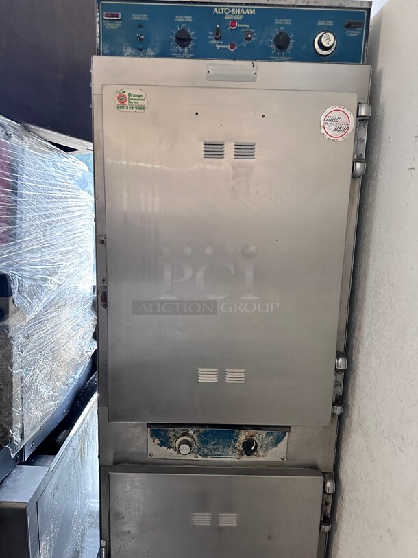 Alto-Shaam 1200-TH Halo Heat Slow Cook & Hold Electric Double Deck
120 lb. capacity each 115 Volt NSF  - Image 4 of 6