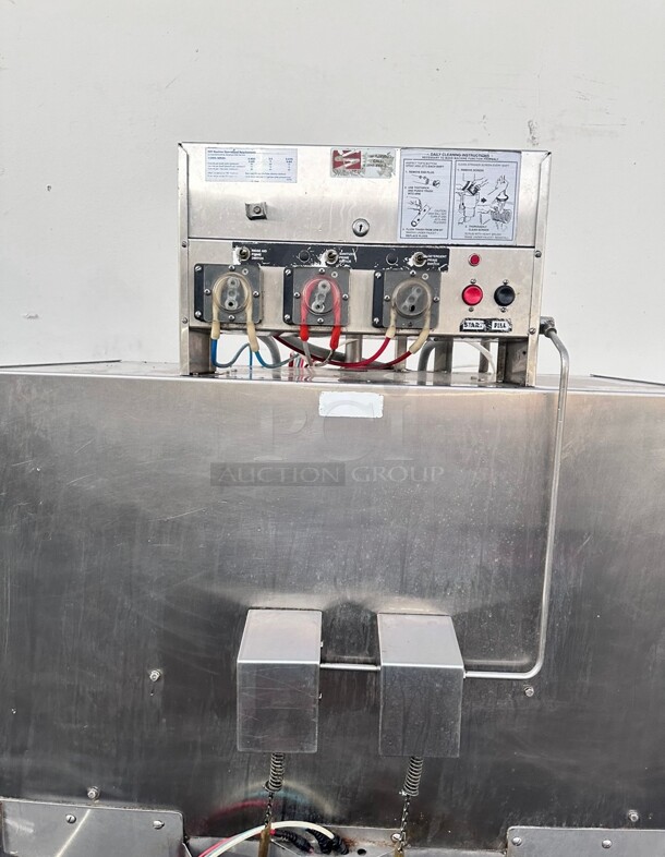 Nice! ADS 5AG-S 74 Rack/Hr Double Rack Low Temp Dishwasher - 115V Tested and Working! - Image 5 of 10