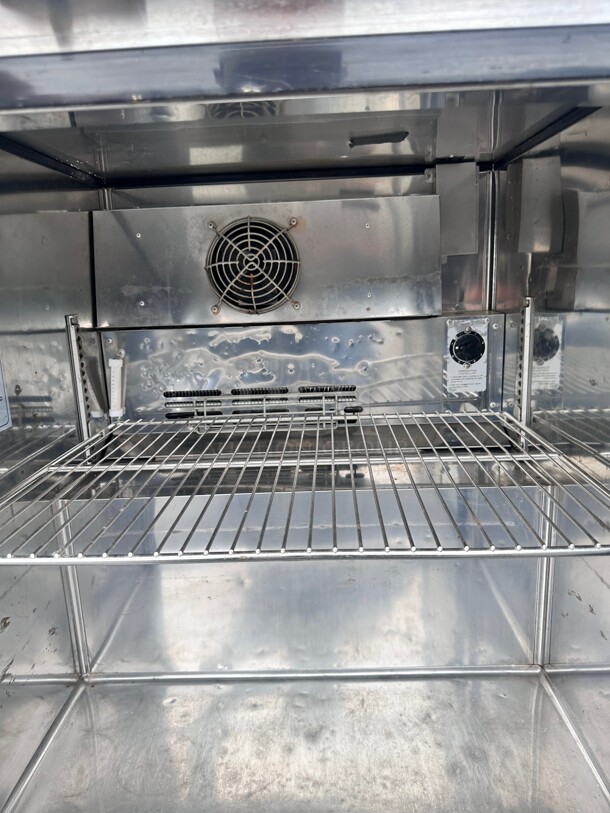 Late Model Turbo Air TUF-28SD 27 inch  W Undercounter Freezer w/ (1) Section & (1) Door, Left Hinged Door, 115v Working - Image 7 of 7