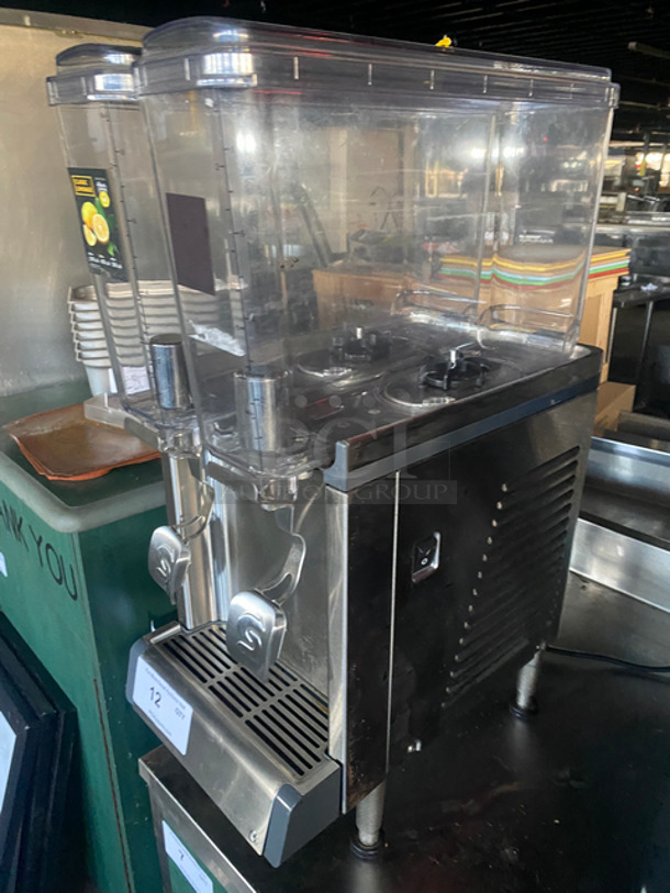 LATE MODEL! 2019 Crathco Commercial Countertop Dual Refrigerated Beverage Dispenser! Model: CS2E/1D16 SN: T456813 120V 60HZ - Image 2 of 9