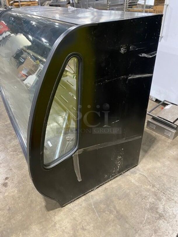 2012 Torrey Commercial Refrigerated Deli/Bakery Display Case Merchandiser! With Curved Front Glass! With Rear Access Doors! Stainless Steel Body! Model: TEM200NULH SN: C12000682 127V! Working When Removed! - Image 2 of 8