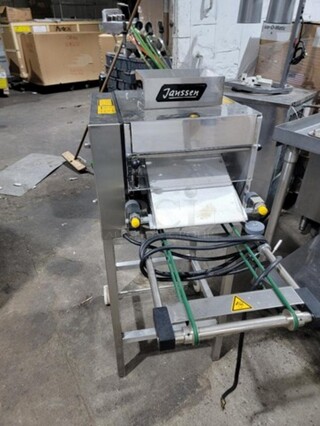 Great! Janssen Commercial Heavy Duty Pastry Forming Machine! Model FF2500 Serial 400Y23UV! On Stand With Legs!