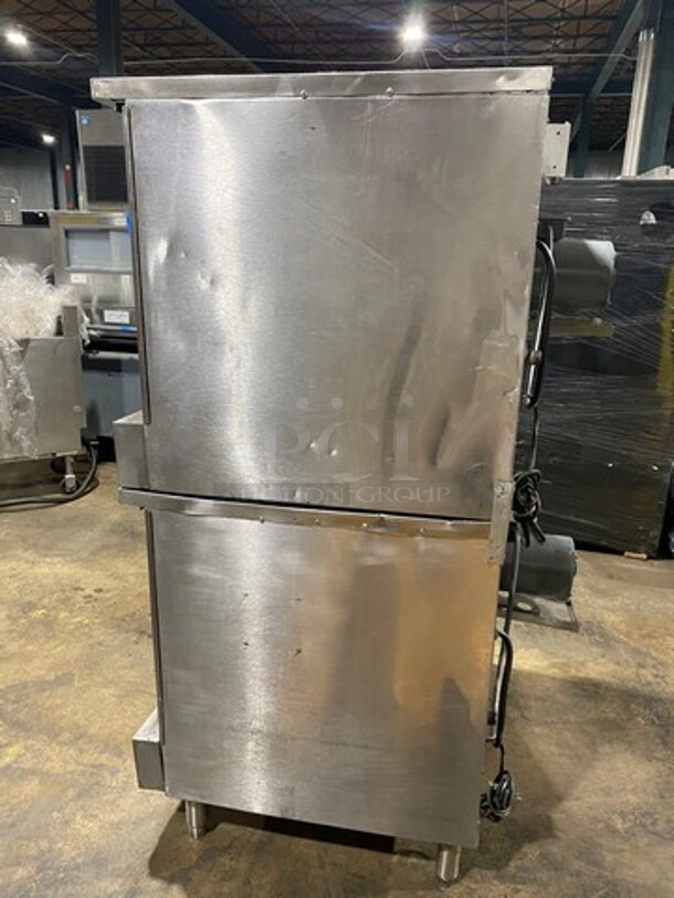 Southbend Commercial Natural Gas Powered Double Deck Convection Oven! With View Through Doors! Metal Oven Racks! All Stainless Steel! On Legs! Silver Star Edition! 2x Your Bid Makes One Unit! - Image 4 of 12
