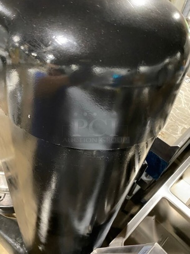 NICE! Hobart Commercial Floor Style 80QT Planetary Mixer! With Mixing Bowl! With Spiral Hook Attachment! Model: M802 SN: 1872385 220V 60HZ 3 Phase! Working When Removed! - Image 4 of 9