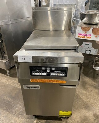Frymaster Commercial Natural Gas Powered Commercial Pasta Cooker/Rethermalizer! With Backsplash! All Stainless Steel! MODEL FBCR18CSE SN:1208HR0002 110-120V 1PH