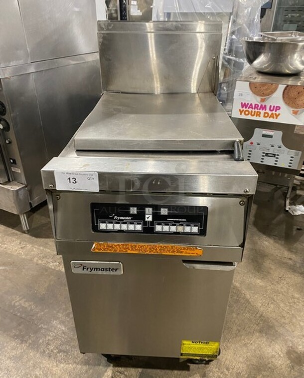 Frymaster Commercial Natural Gas Powered Commercial Pasta Cooker/Rethermalizer! With Backsplash! All Stainless Steel! MODEL FBCR18CSE SN:1208HR0002 110-120V 1PH - Item #1113126