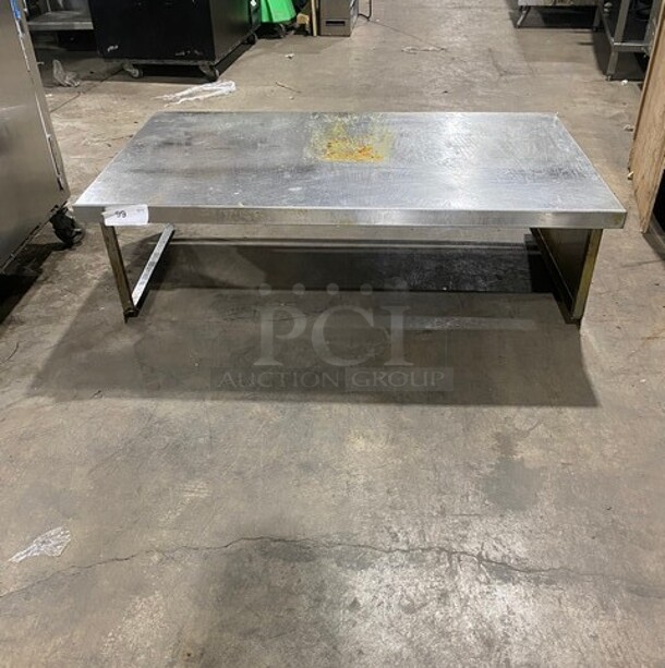 Stainless Steel Single Over Head Shelf! - Image 1 of 8