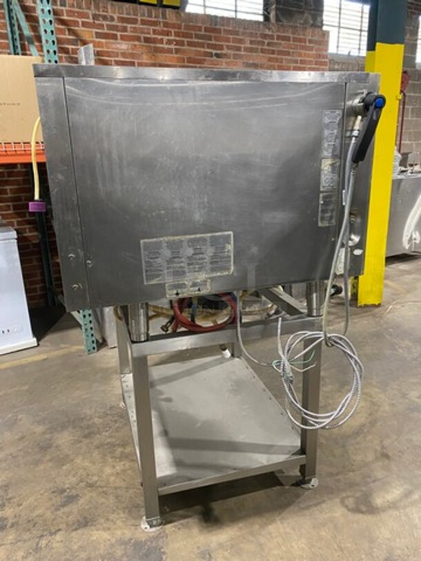 Alto Shaam Commercial Combitherm Convection Oven! All Stainless Steel! On Legs! Model: 7.14ESI SN: 1200418000 208/240V 60HZ 3 Phase - Image 3 of 11