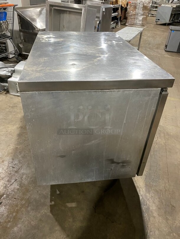 Continental Commercial 2 Door Lowboy/Worktop Freezer! All Stainless Steel! Model: SWF48 SN: A98I6902 115V 60HZ 1 Phase - Image 4 of 9