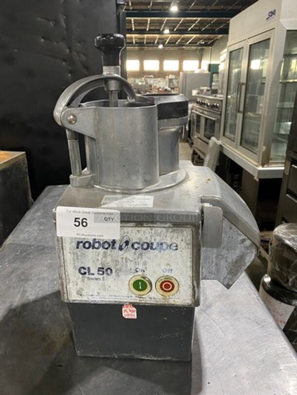 Robot Coupe Commercial Countertop Food Processor/Chopper Machine! All Stainless Steel! Model: CL50 SN: 4500210903D12 120V