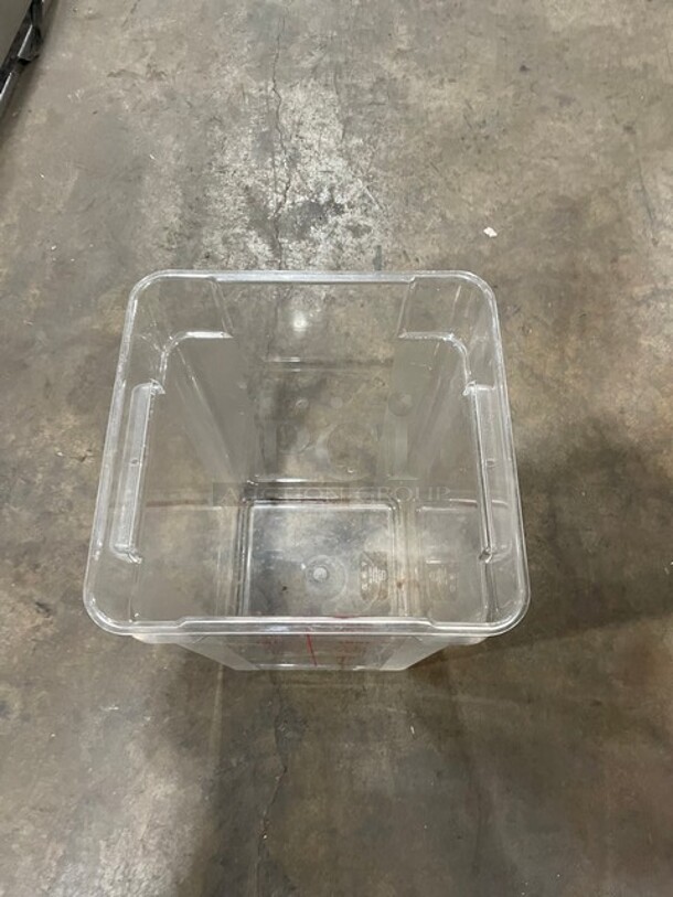 ALL ONE MONEY! Thunder Group Commercial Poly Food Measuring Bins!  - Image 3 of 5