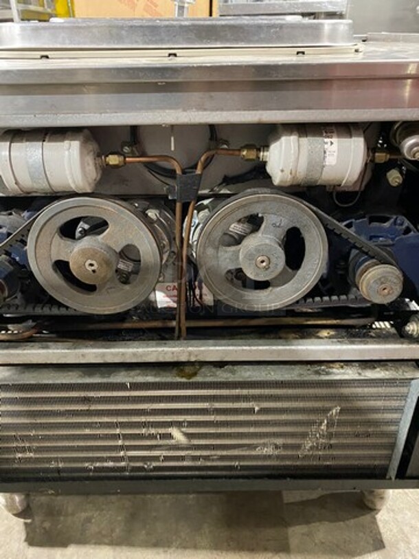 Taylormate Commercial Soft Serve AIR COOLED Ice Cream Machine! All Stainless Steel! On Legs! Working When Removed! - Image 9 of 11