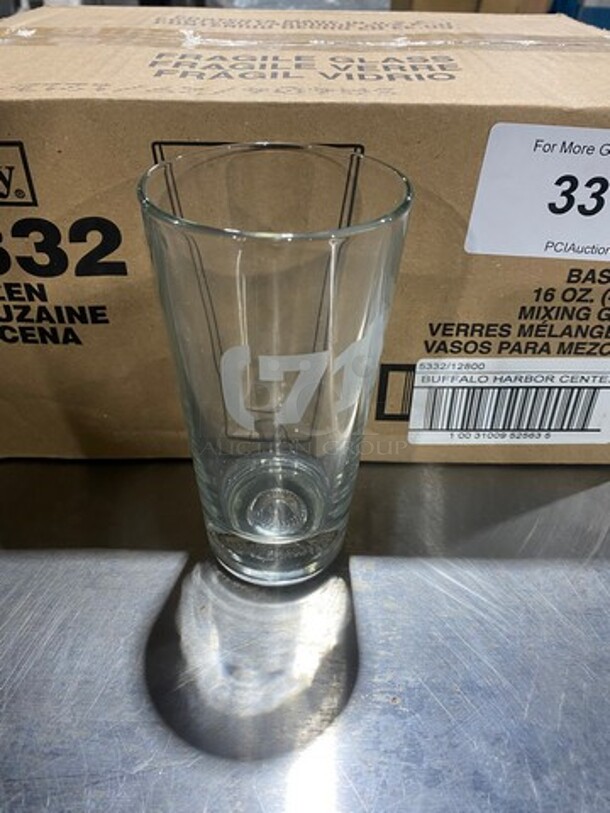 NEW! IN THE BOX! Libbey 16 OZ Baseball Mixing Glasses! 2x Your Bid! - Image 5 of 8