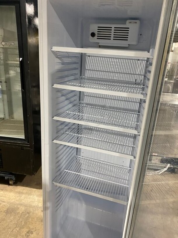 SLK Single Door Reach In Cooler Merchandiser! With View Through Door! Model: 374CANOPY SN: 100001825445 115V - Image 5 of 7