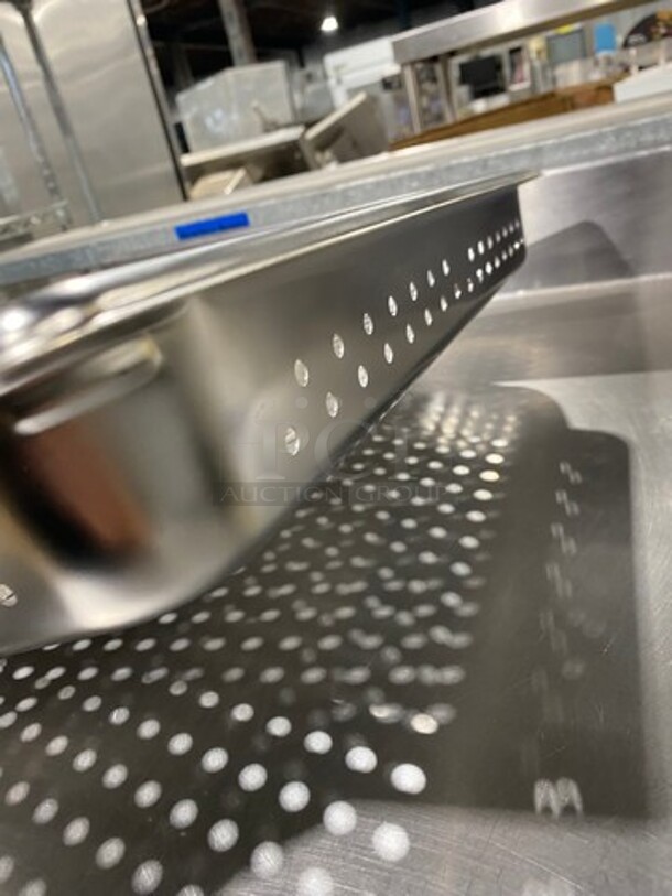 NEW! Winco Perforated Pans! 6x Your Bid! - Image 3 of 4