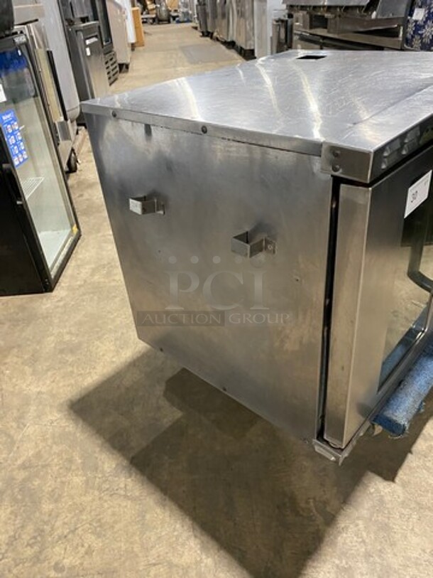 Hobart Commercial Electric Powered Half Size Convection Oven! With View Through Door! Metal Oven Racks! All Stainless Steel! - Image 2 of 7