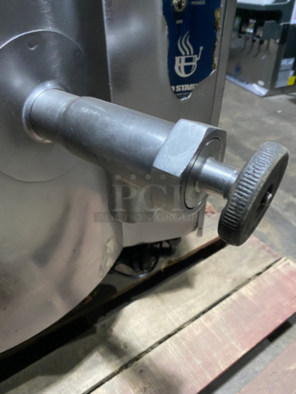 Groen Commercial Natural Gas Powered Jacketed Soup Kettle! All Stainless Steel! On Legs! Model: AH1E20 SN: 73564 120V 60HZ 1 Phase - Image 5 of 12