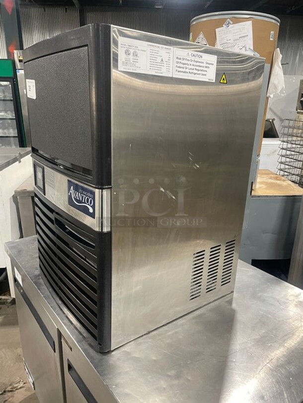 NICE! Avantco Commercial Countertop Ice Machine! 115V! Model: 194UCF120A SN: 194UCF120A-23090062! - Image 2 of 8