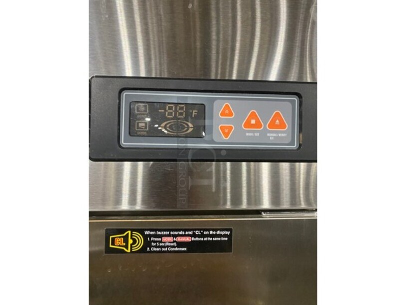 Blue Air Commercial 2 Door Reach In Freezer! All Stainless Steel! On Casters! Model: BASF2 SN: LTF2N040001 115V 60HZ 1 Phase - Image 7 of 10