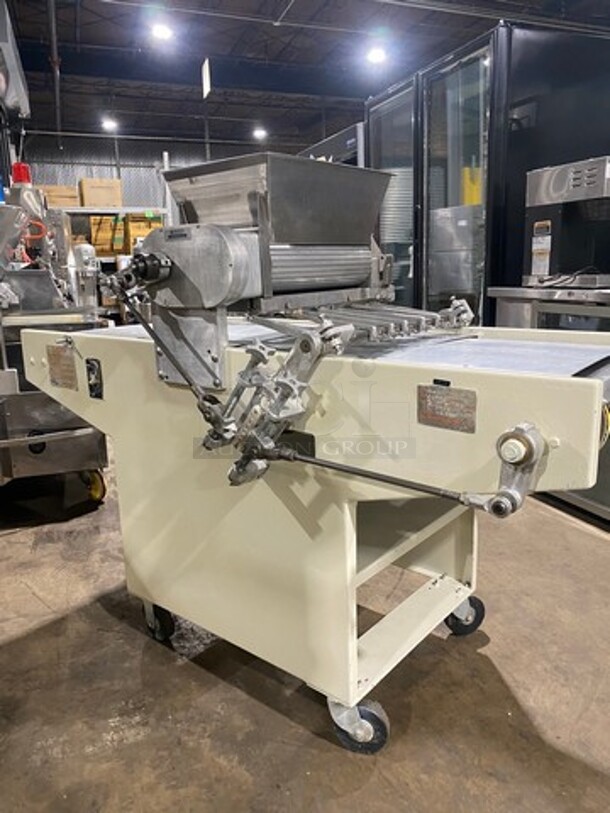 WOW! Champion Commercial Electric Powered Cookie Depositor! With 3 X Dye's! On Casters! Model: 65SETL SN: 01020 115V 60HZ 1 Phase! Working When Removed! - Image 4 of 11