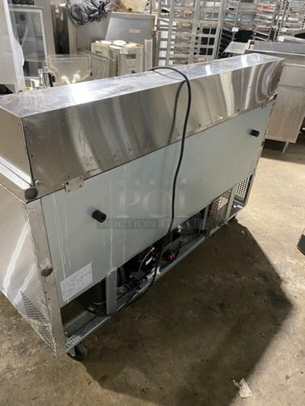 Turbo Air Commercial Refrigerated Sandwich Prep Table! With 2 Door Storage Space Underneath! All Stainless Steel! On Casters! Model: MST60 SN: KMS6TBZ070 115V - Image 3 of 9