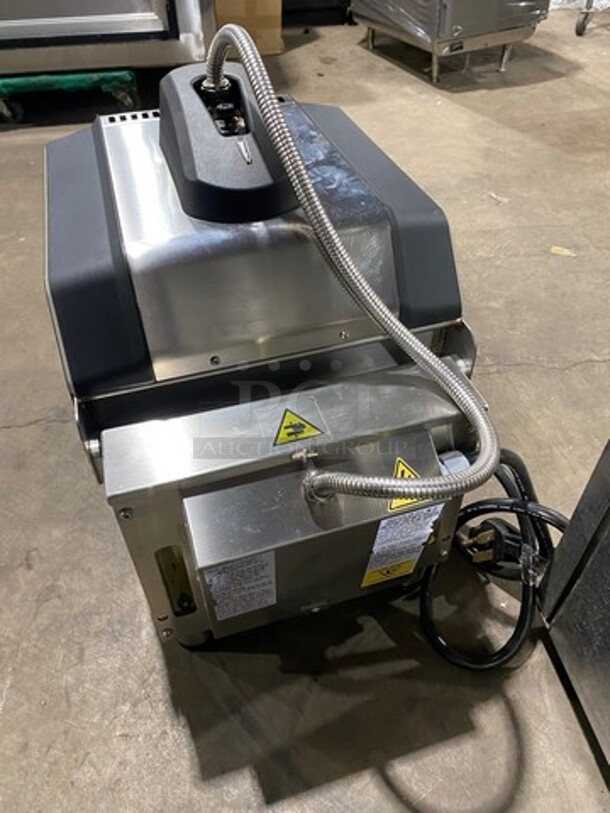 GREAT! LATE MODEL 2018! Electrolux Commercial Countertop Electric Powered Infared Flat Press! With Digital Controls! Stainless Steel Body! On Small Legs! Model: HSPP2RPRS SN: 81210010 208V 60HZ 1 Phase - Image 4 of 9