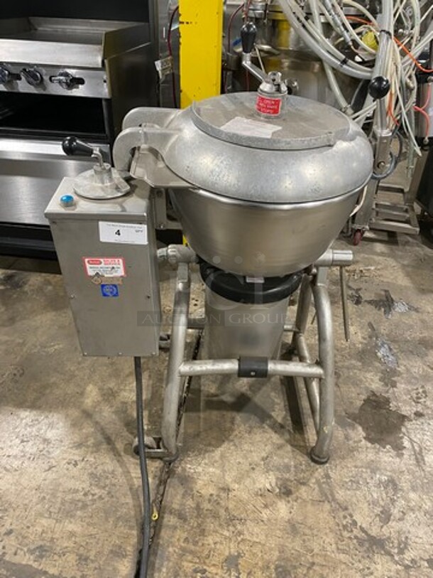 West Glen Commercial Vertical Cutter/Mixer/Mincer! All Stainless Steel! On Legs! Model: WGM445 SN: KJ200144 208V 60HZ 3 Phase - Image 1 of 9