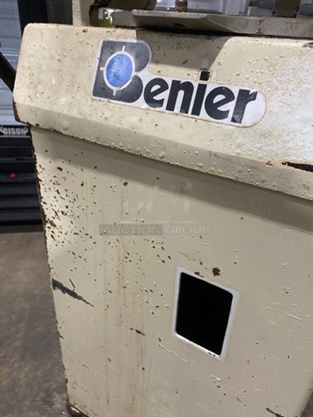 Benier Commercial Metal Floor Style Depositor/Dough Divider Rounder!  - Image 6 of 10