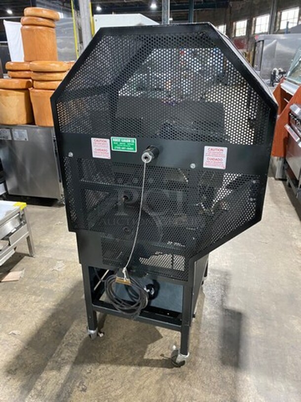 GREAT FIND! Bunn Commercial Electric Powered Package Tying Machine! Stainless Steel! On Casters! Model: 1691 SN: 88937 - Image 3 of 9