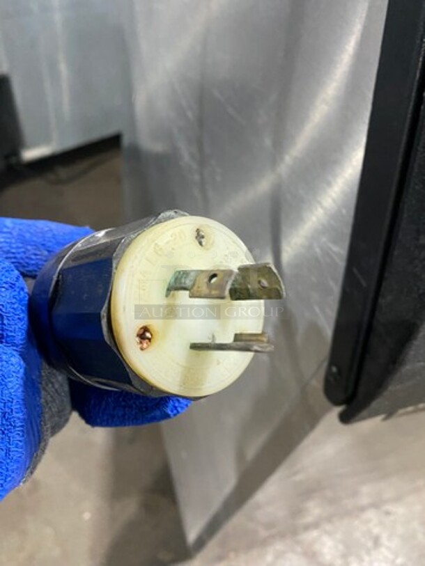 Ice-O-Matic Commercial Ice Maker Machine! On Commercial Ice Bin! All Stainless Steel! On Legs! 2x Your Bid Makes One Unit! Model: ICE1406HW6 SN: 16041280011162 208/230V 60HZ 1 Phase - Image 8 of 8