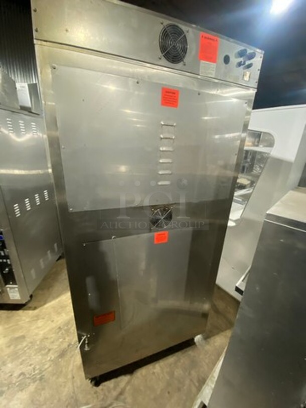 Nuvu Commercial Baking Center Oven Proofer Combo! With Metal Oven Racks! Stainless Steel! On Casters! Model: SUB123 SN: 383592000205 208V 60HZ 3 Phase - Image 3 of 9