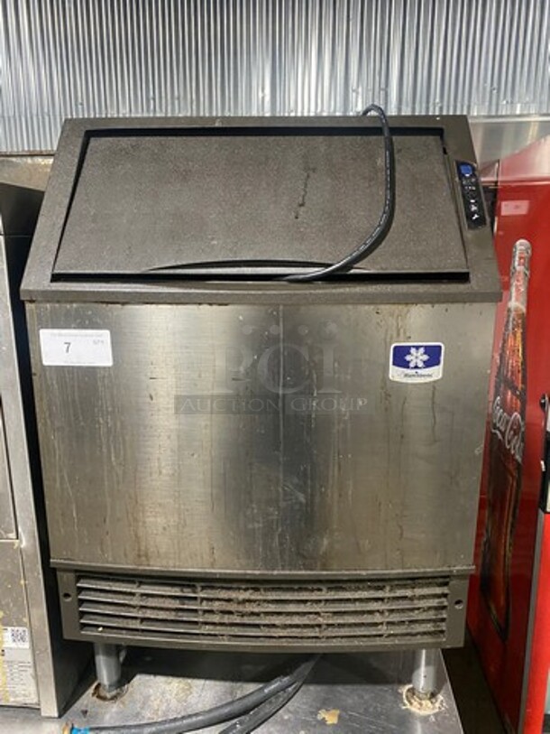 Manitowoc Commercial Undercounter Ice Maker Machine! All Stainless Steel! On Legs! Model: UD0190A161B SN: 310389046 115V 60HZ 1 Phase - Image 1 of 8