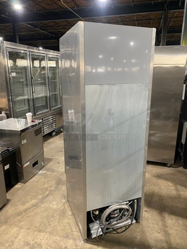 Turbo Air Commercial Single Door Reach-In Freezer! With Poly Coated Racks! Solid Stainless Steel! Maximum Series Model: MSF23NM SN: NF23309054 110/120V 60HZ 1 Phase - Image 2 of 8