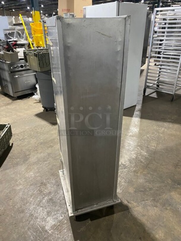 Lockwood Commercial Single Door Enclosed Pan Rack! Solid Stainless Steel! On Casters! Model: CA60RR25C - Image 3 of 7