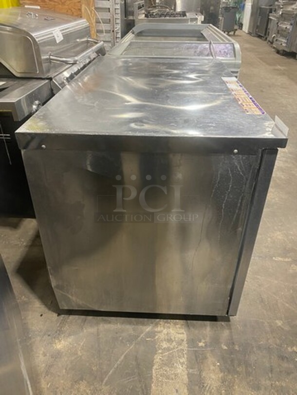 COOL! Delfield Manitowoc Commercial 2 Door Lowboy/Worktop Cooler! All Stainless Steel! Model: UC4048STAR SN: 1305152000153 115V 60HZ 1 Phase - Image 2 of 9