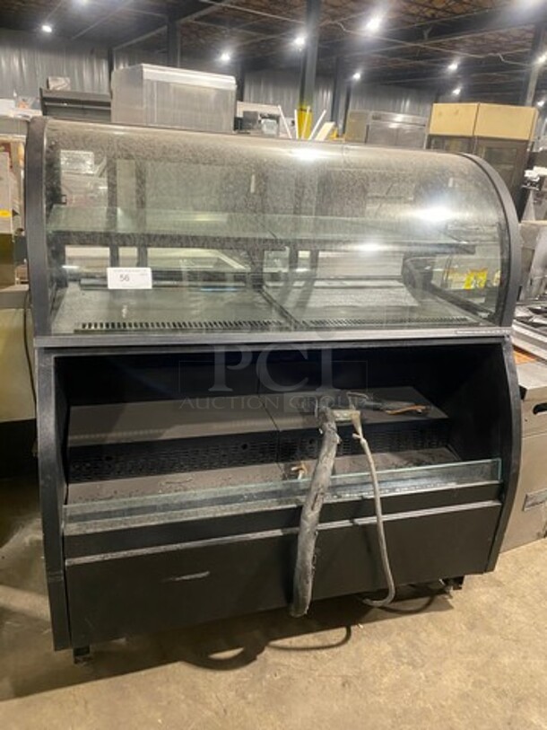 Structural Concepts Commercial Open Grab-N-Go Display Case Merchandiser! With Top Dry Display Case Merchandiser! With Rear Access Doors! NO COMPRESSOR! Model: SB57543631 SN: 597981EI133616 115V 60HZ 1 Phase - Image 1 of 10