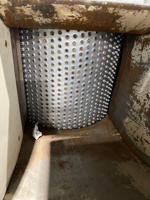 Cavecchi Commercial Mincer/Grater/Shredder! All Stainless Steel! On Legs! Model: 141/6 SN: 1145383 220/380V - Image 4 of 9