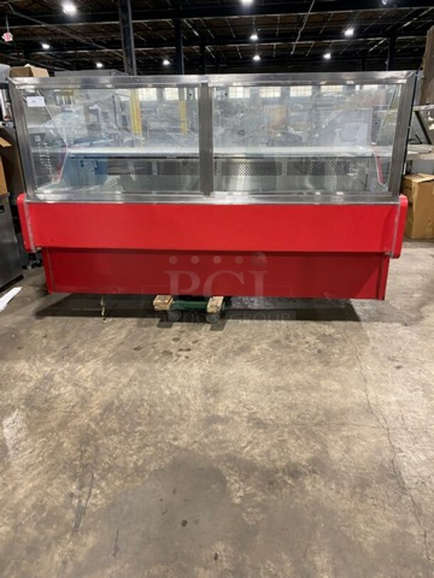 RPI Commercial Refrigerated Deli/ Bakery Display Case Merchandiser! With Straight Front Glass! With Rear Access Doors! With Commercial Cutting Board! Model: SCXMD96RM3 SN: 09186482 115/208/230V - Image 8 of 9