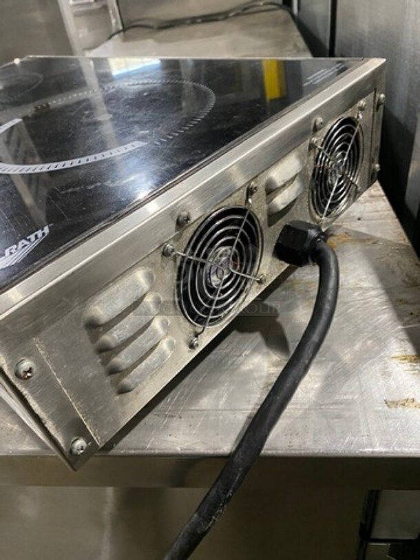 Vollrath Commercial Countertop Electric Powered 2 Burner Induction Range! Model: 69507 SN: K06701284431001 208/240V - Image 4 of 9