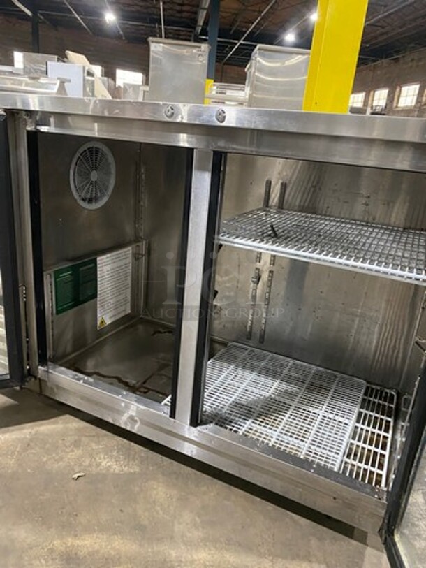 2018 Atosa Commercial 2 Door Bar Back Cooler! With View Through Doors! All Stainless Steel! Model: MBB59G SN: MBB59GAUS100318070700C40012 115V 60HZ 1 Phase - Image 5 of 9