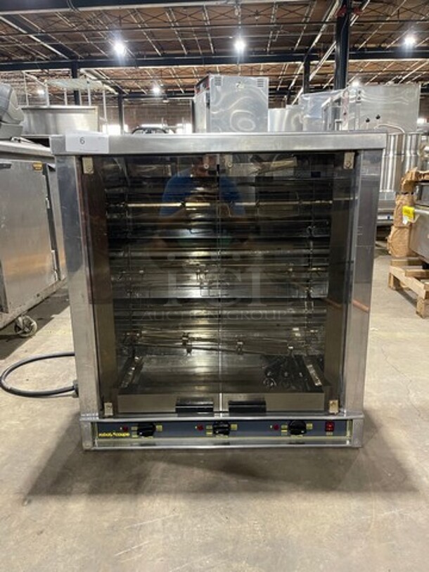 Robot Coupe Commercial Countertop Electric Powered Rotisserie Oven! All Stainless Steel Body! - Image 1 of 7